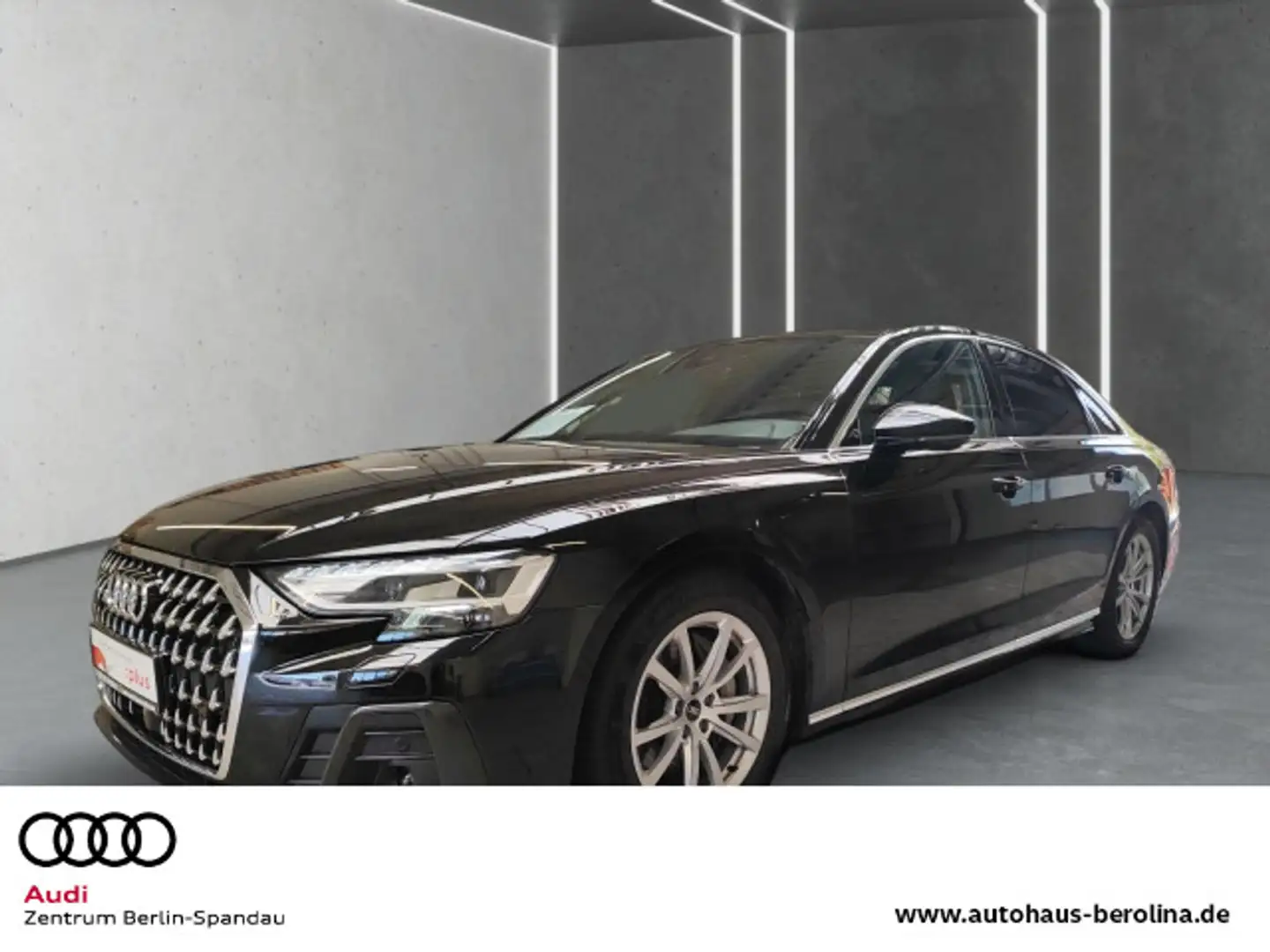 Audi A8 50 TDI qu. tiptronic *HD-MATRIX* Schwarz - 1