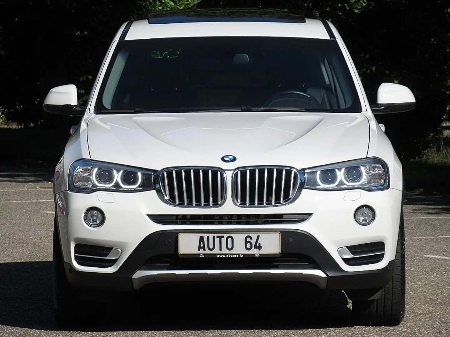 BMW X3 20d xDrive X-Line BVA 128000km 1ère Main Blanco - 2