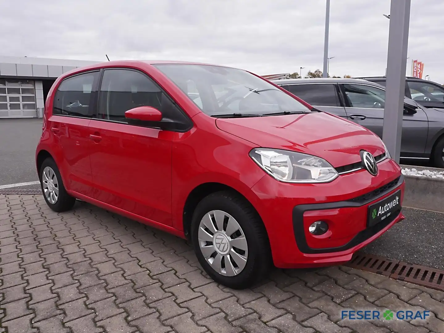 Volkswagen up! Move 1.0 MPI - DAB+,SHZ,KLIMA Rouge - 2