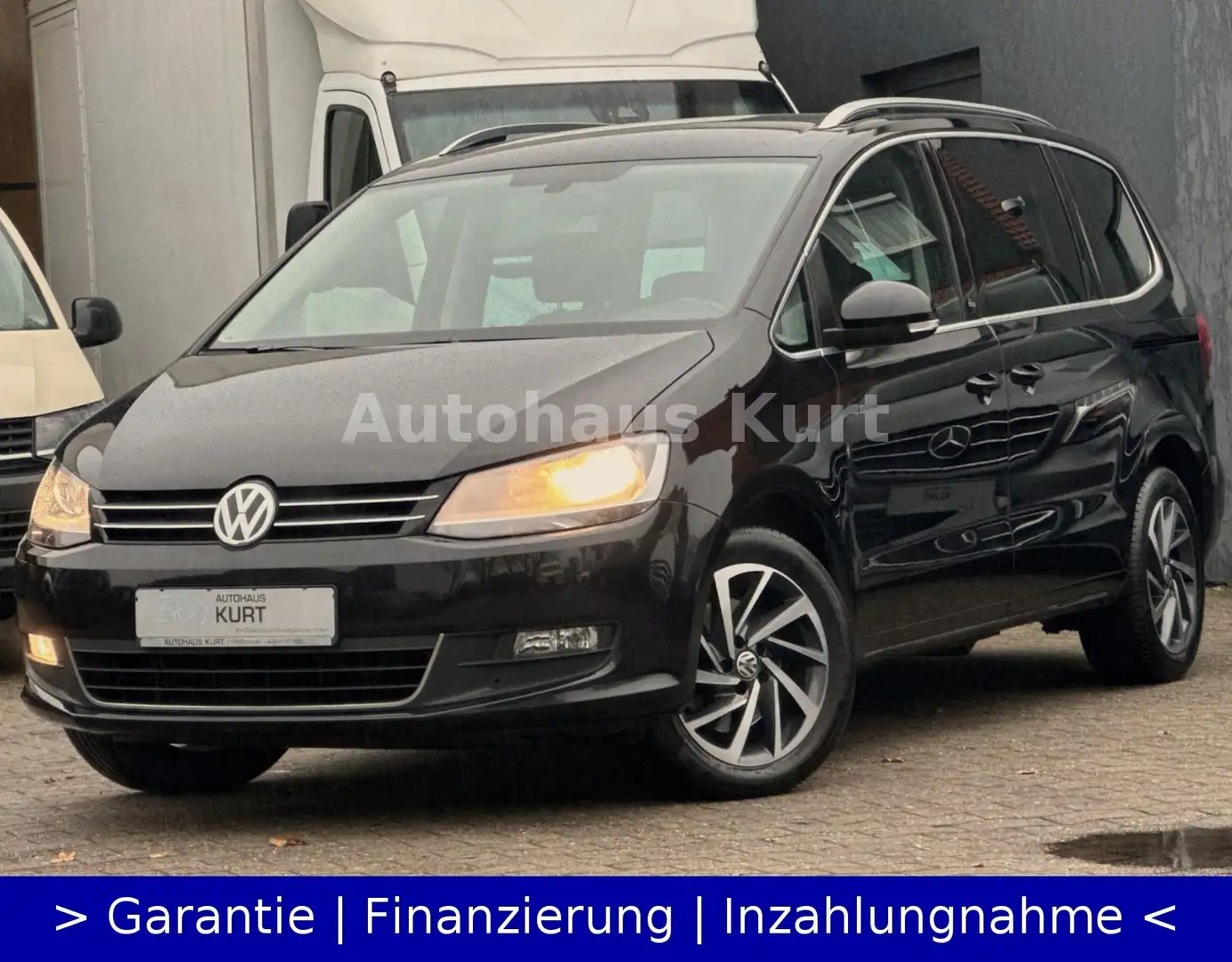 Volkswagen Sharan 2.0 TDI BMT Sound *7SITZER*1.HD*NAVI*AHK* Noir - 1