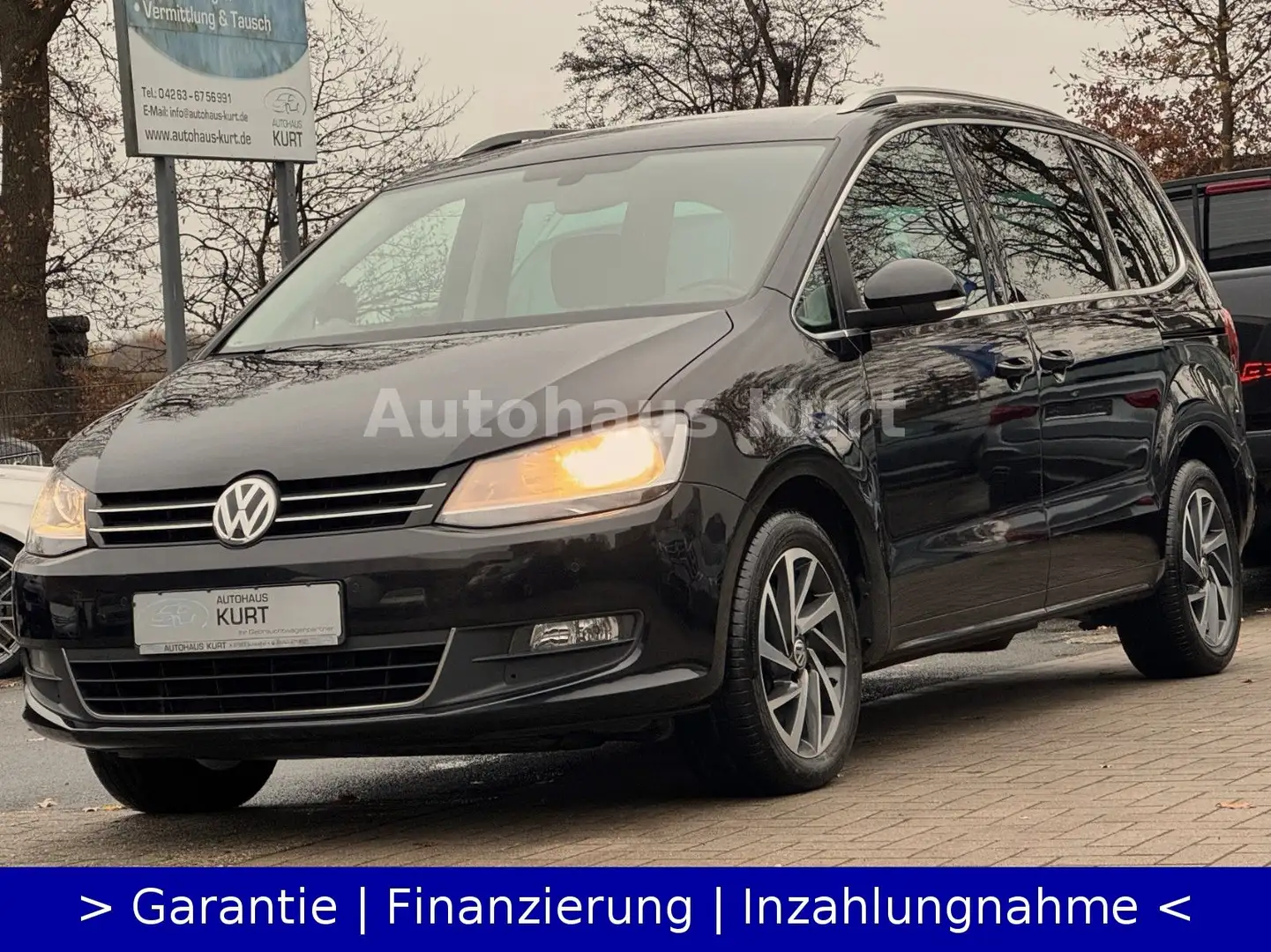 Volkswagen Sharan 2.0 TDI BMT Sound *7SITZER*1.HD*NAVI*AHK* Noir - 2