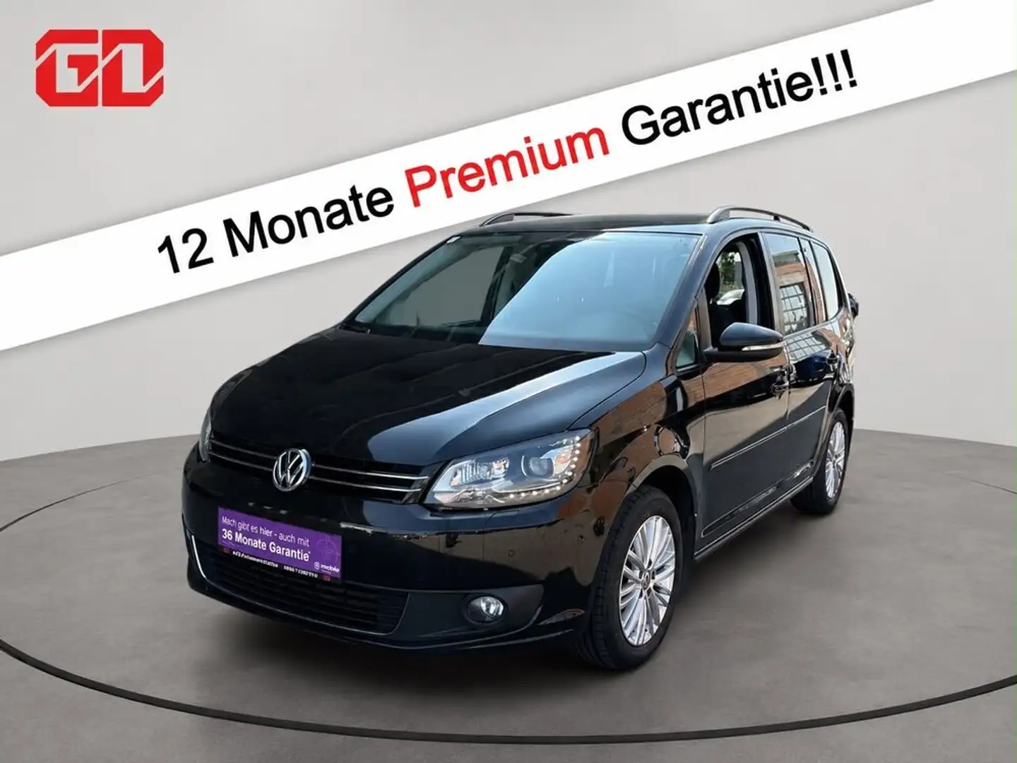Volkswagen Touran Karat BlueMotion,ZAHNRIEMEN NEU!!AKTION!!! Schwarz - 1