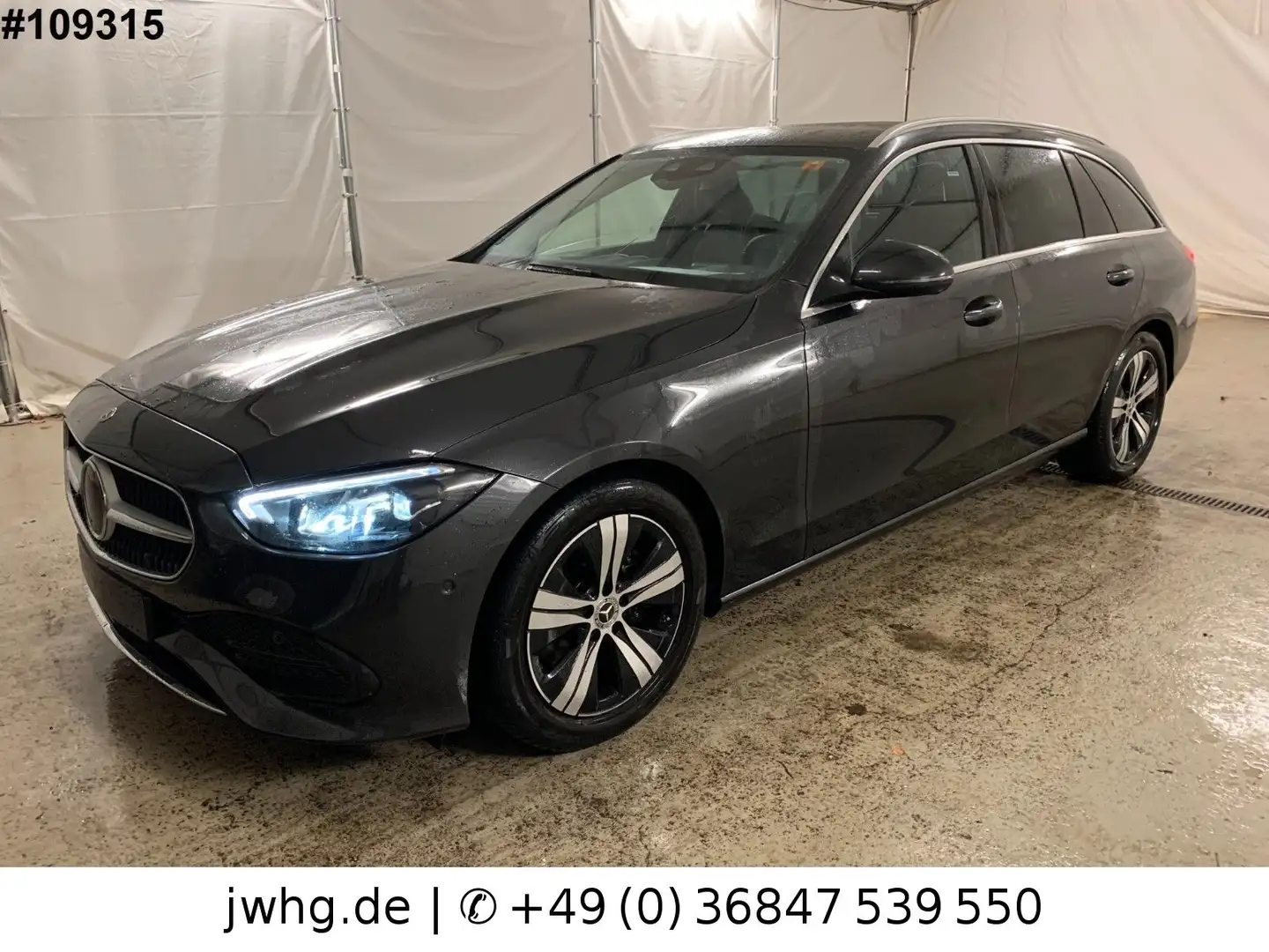 Mercedes-Benz C 220 Avantgarde LED Widescr Kam Distr+ NewModel Gris - 1