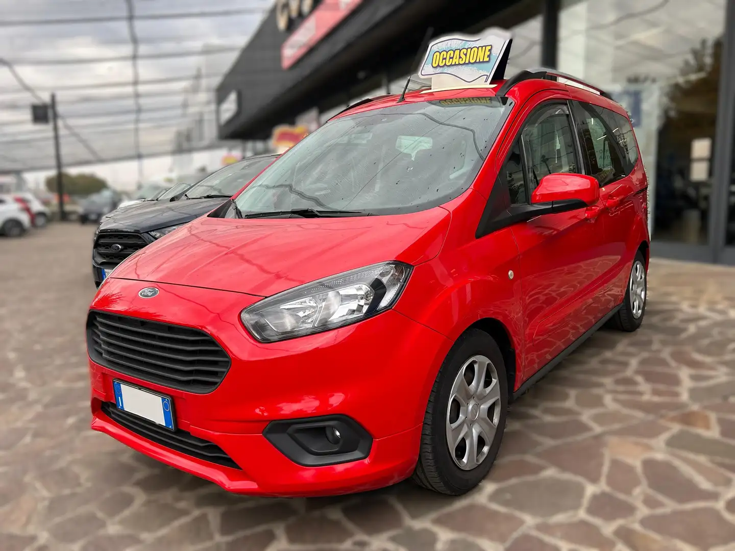 Ford Transit Courier 1.0 Ecoboost 100CV Plus Rosso - 2