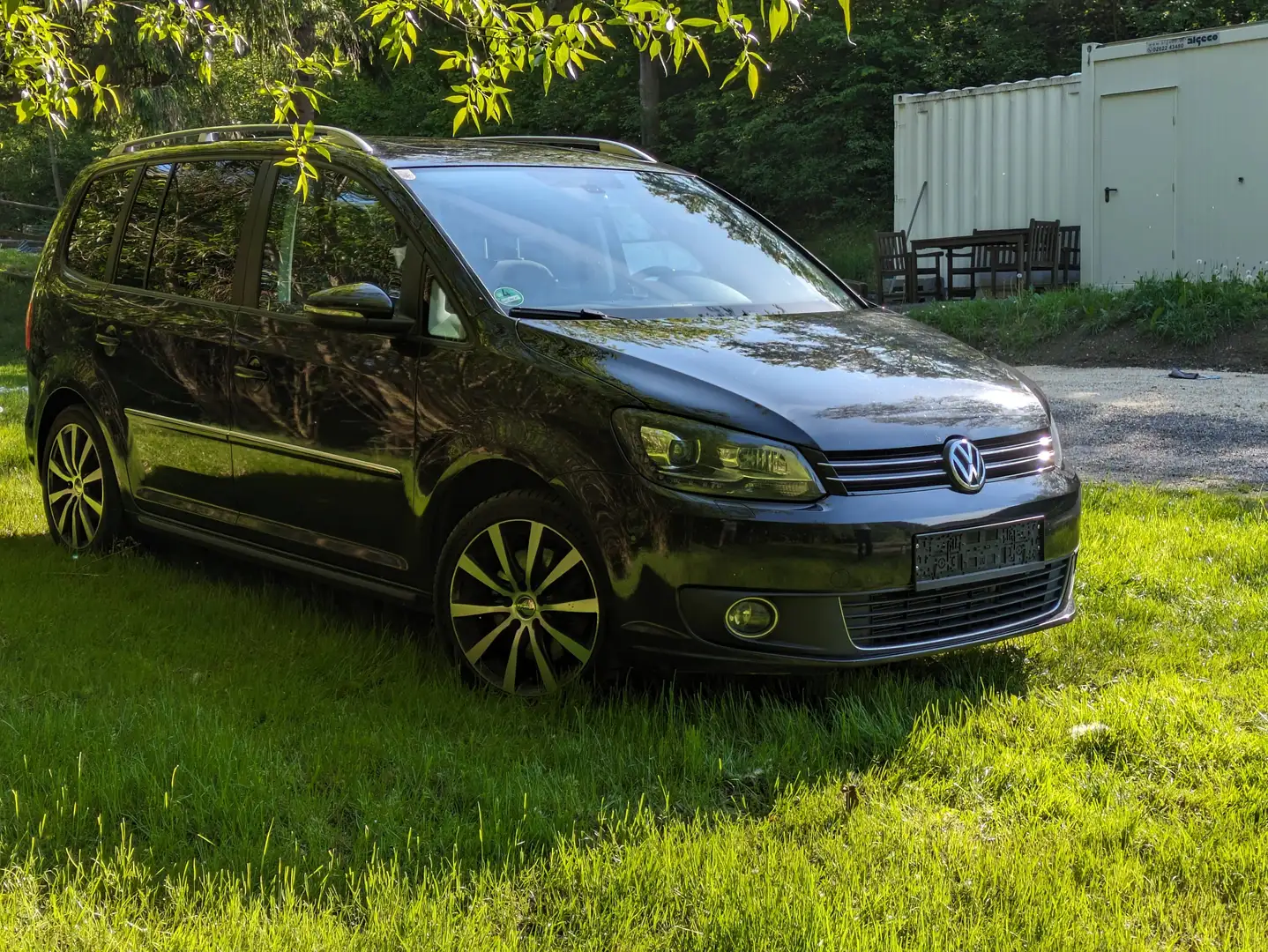 Volkswagen Touran Touran Highline 2.0 TDI BlueMotion Technology DPF Schwarz - 1