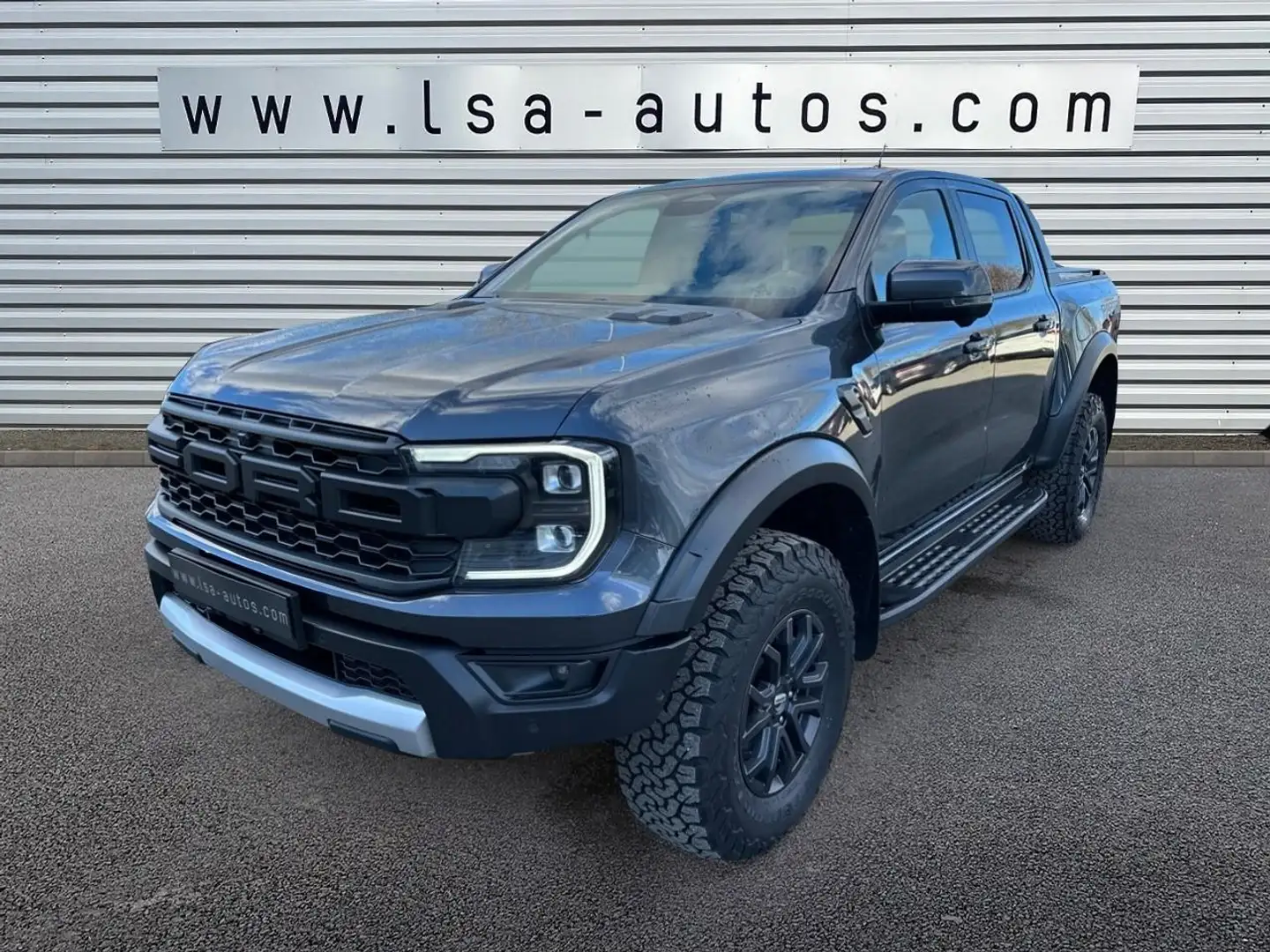 Ford Ranger Raptor 3.0 V6 EcoBoost 292 BVA DOUBLE CABINE Gris - 1
