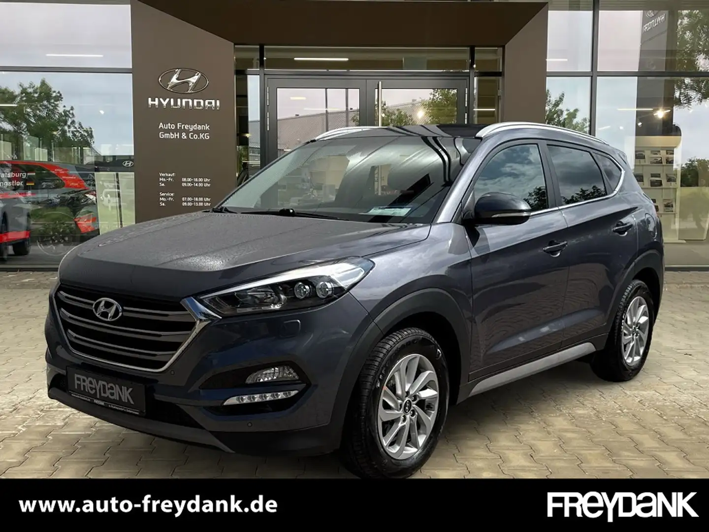 Hyundai TUCSON 1.6 T-GDi 7-DCT 2WD Style LED. Smart-Paket Gris - 1