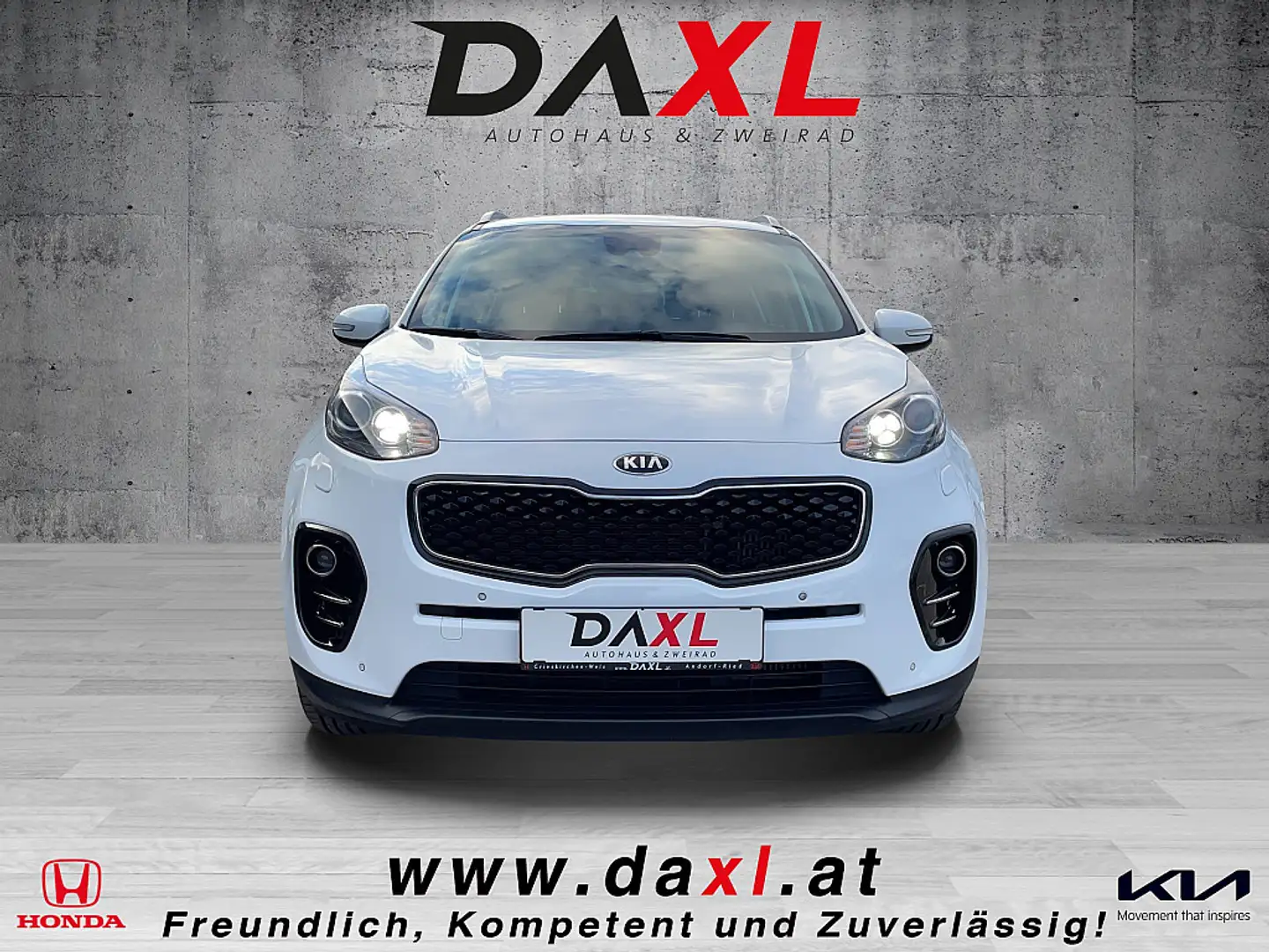 Kia Sportage 2,0 CRDI AWD Gold Aut. *High-Power* Weiß - 2