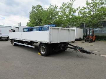 Drehschemelanhänger Pritsche L=7,30 m
