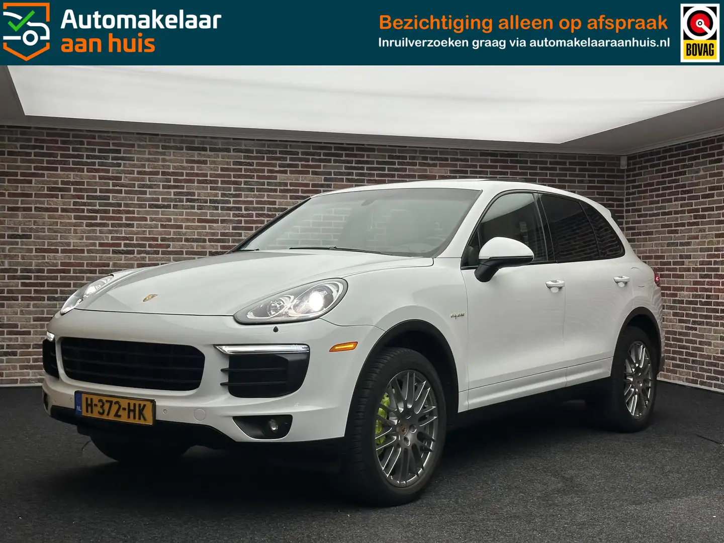 Porsche Cayenne 3.0 S E-Hybrid Platinum Edition | Dak| Camera| Blanc - 1