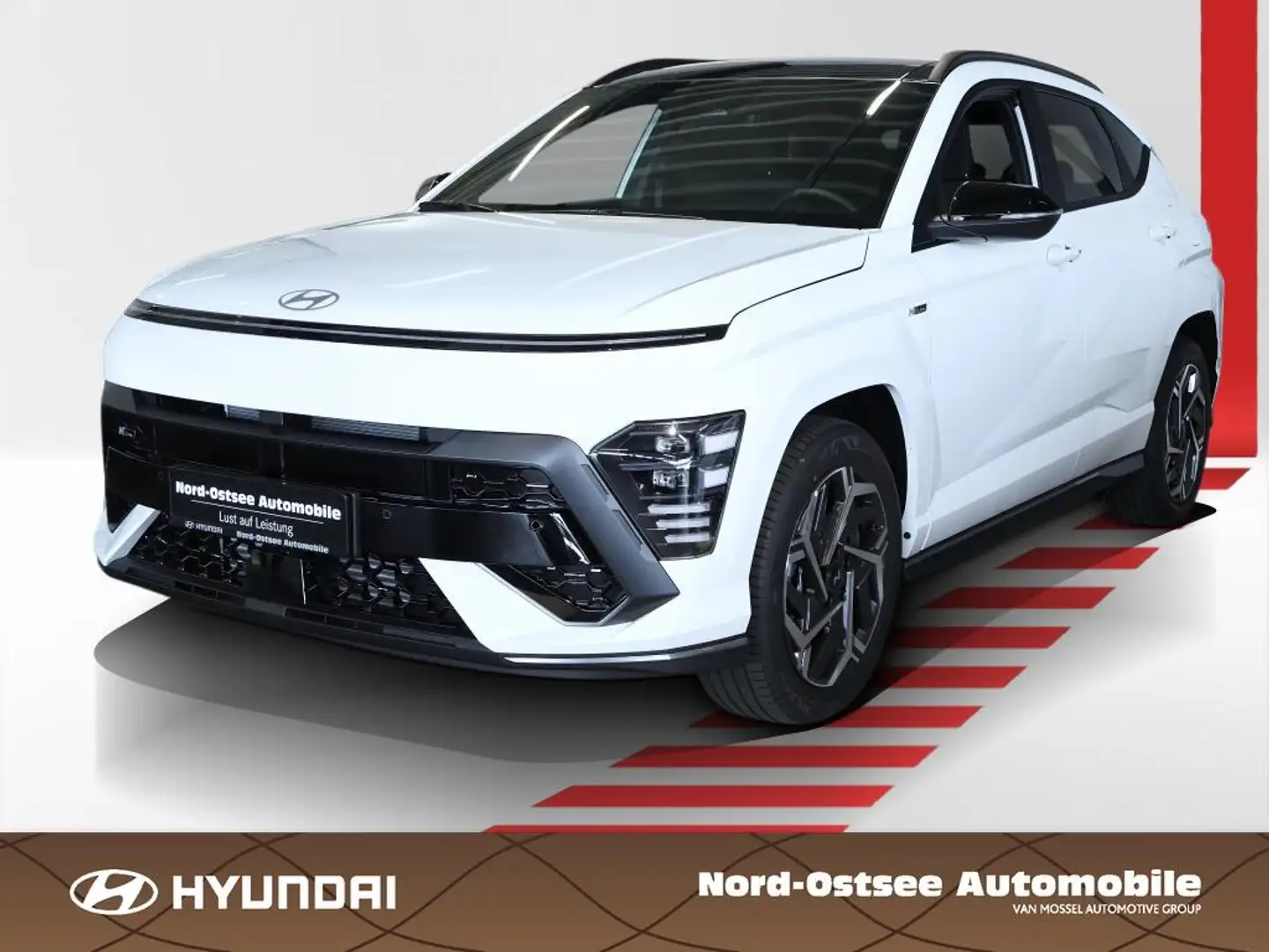 Hyundai KONA SX2  MY25 1.6 N-LINE BOSE Glasschiebedach Blanc - 1