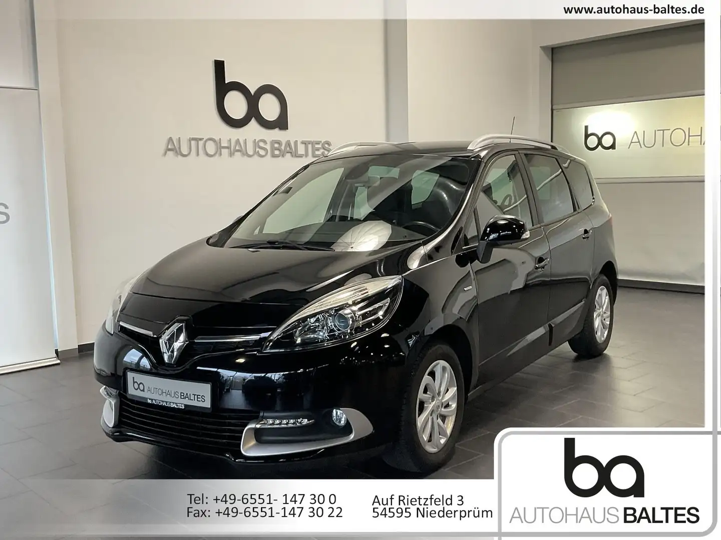 Renault Scenic Scenic 1.6 dCi 130 Navi/Temp/PDC/AAC/LM Bose Klima Noir - 1