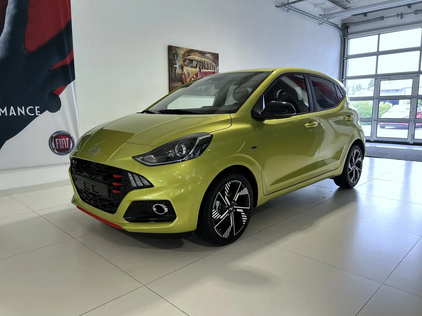 Hyundai i10 N Line 1.0 T-GDI 66 kW (90 PS) 5 Jahre Garantie... Gelb - 1