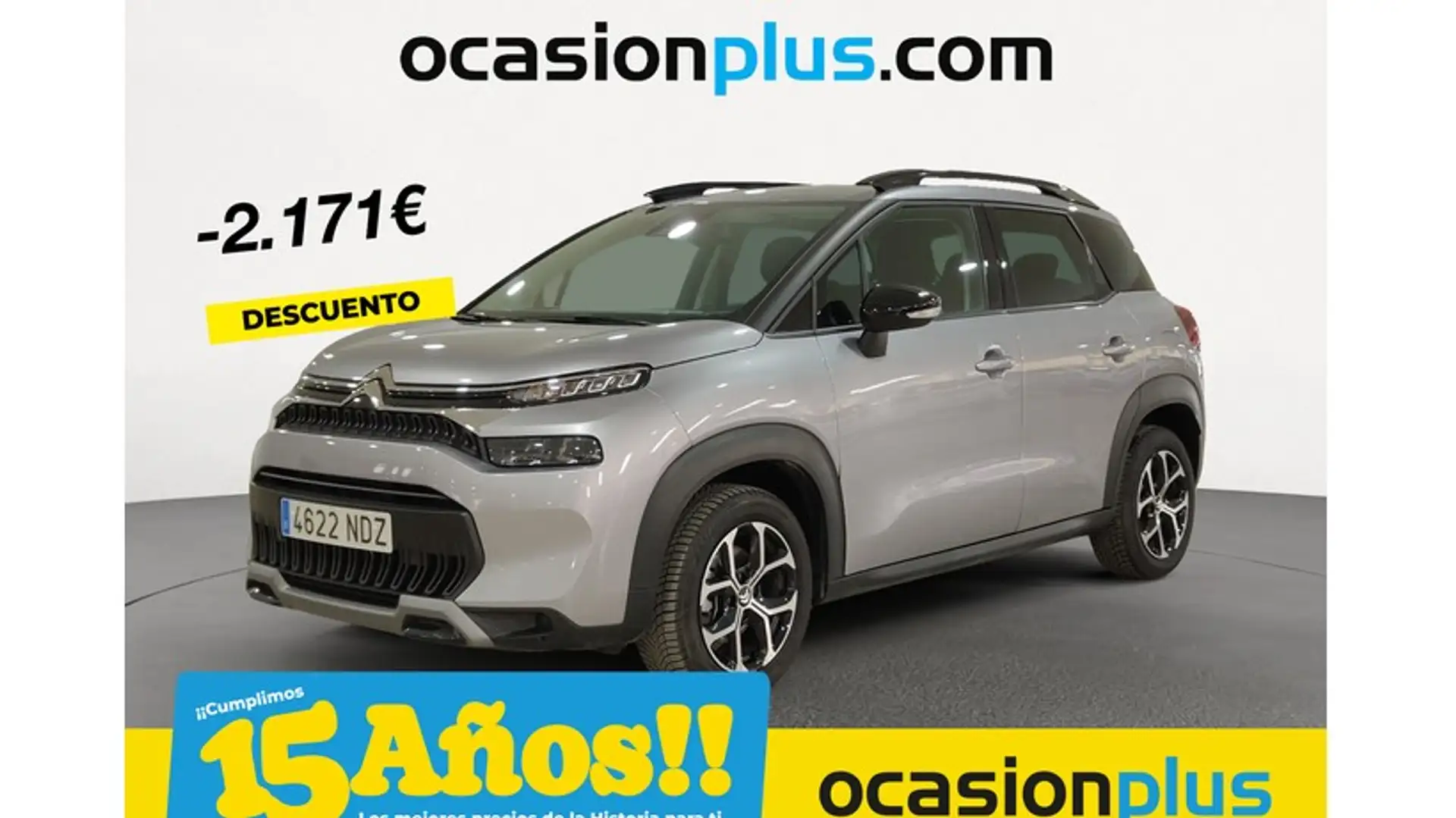 Citroen C3 Aircross Puretech S&S Plus 110 Plateado - 1