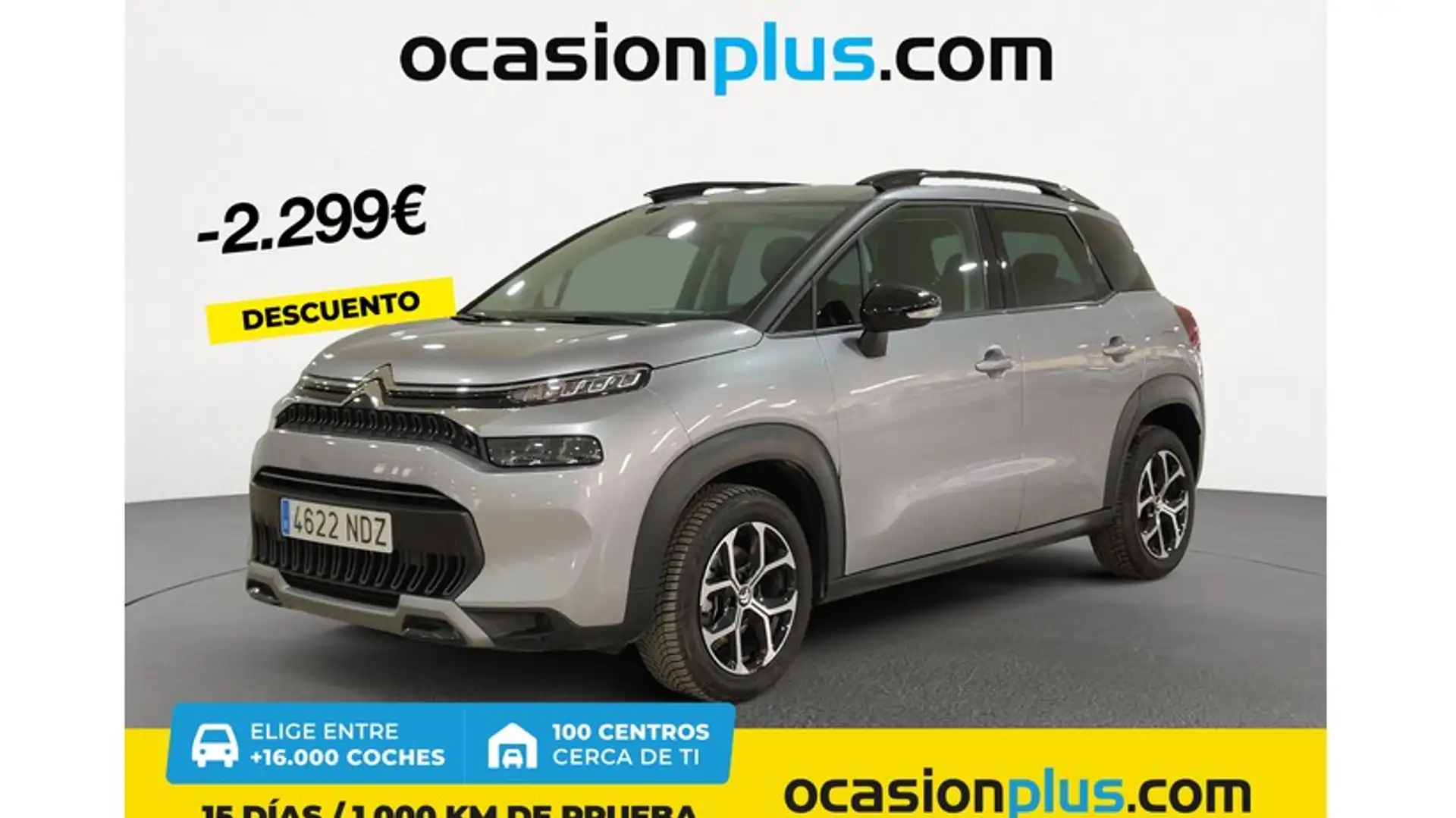 Citroen C3 Aircross Puretech S&S Plus 110 Plateado - 1