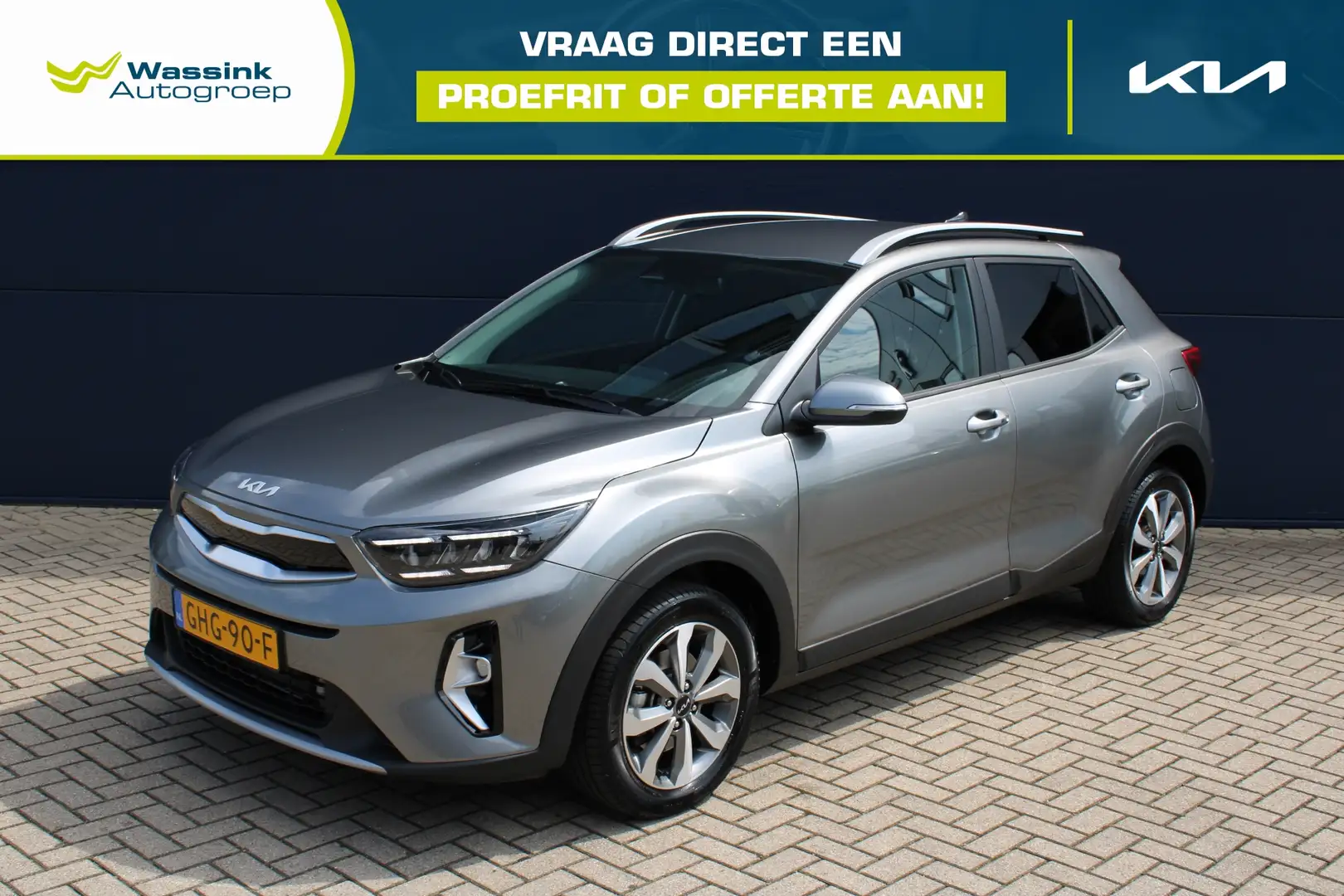 Kia Stonic 1.0 T-GDi MHEV 100pk DynamicPlusLine | Camera | St Gris - 1