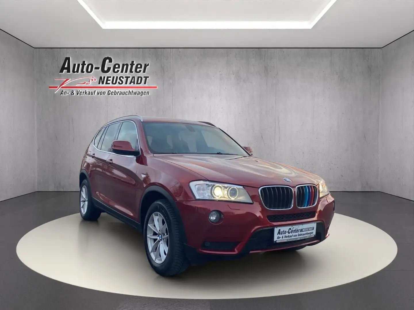 BMW X3 xDrive 20 d AHK/PDC/SHZ/BI-XENON Rot - 1