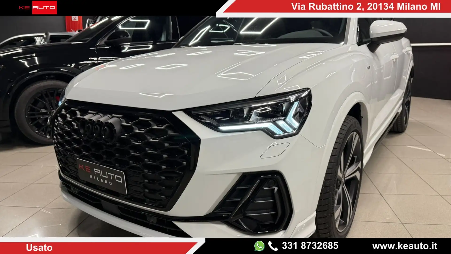 Audi Q3 Q3 Sportback 40 TDI S Line quattro S-Tronic Nero - 1
