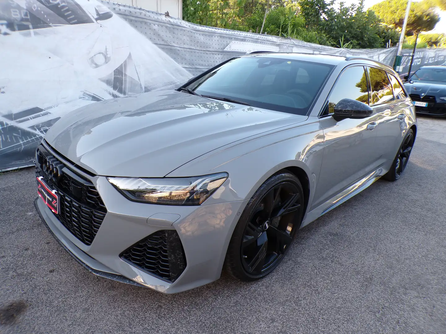 Audi RS6 4.0 CARBOCERAMICI..FARI LASER..TEL.360 Grigio - 2