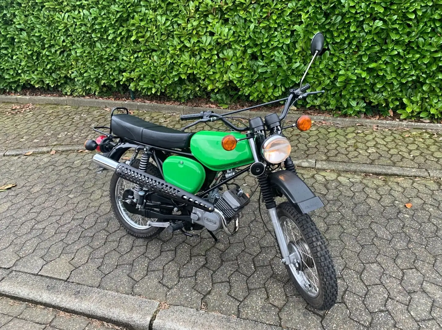 Simson S 51 S51/1 E generalüberholt, 12V, DDR - 60 km/h zelena - 1