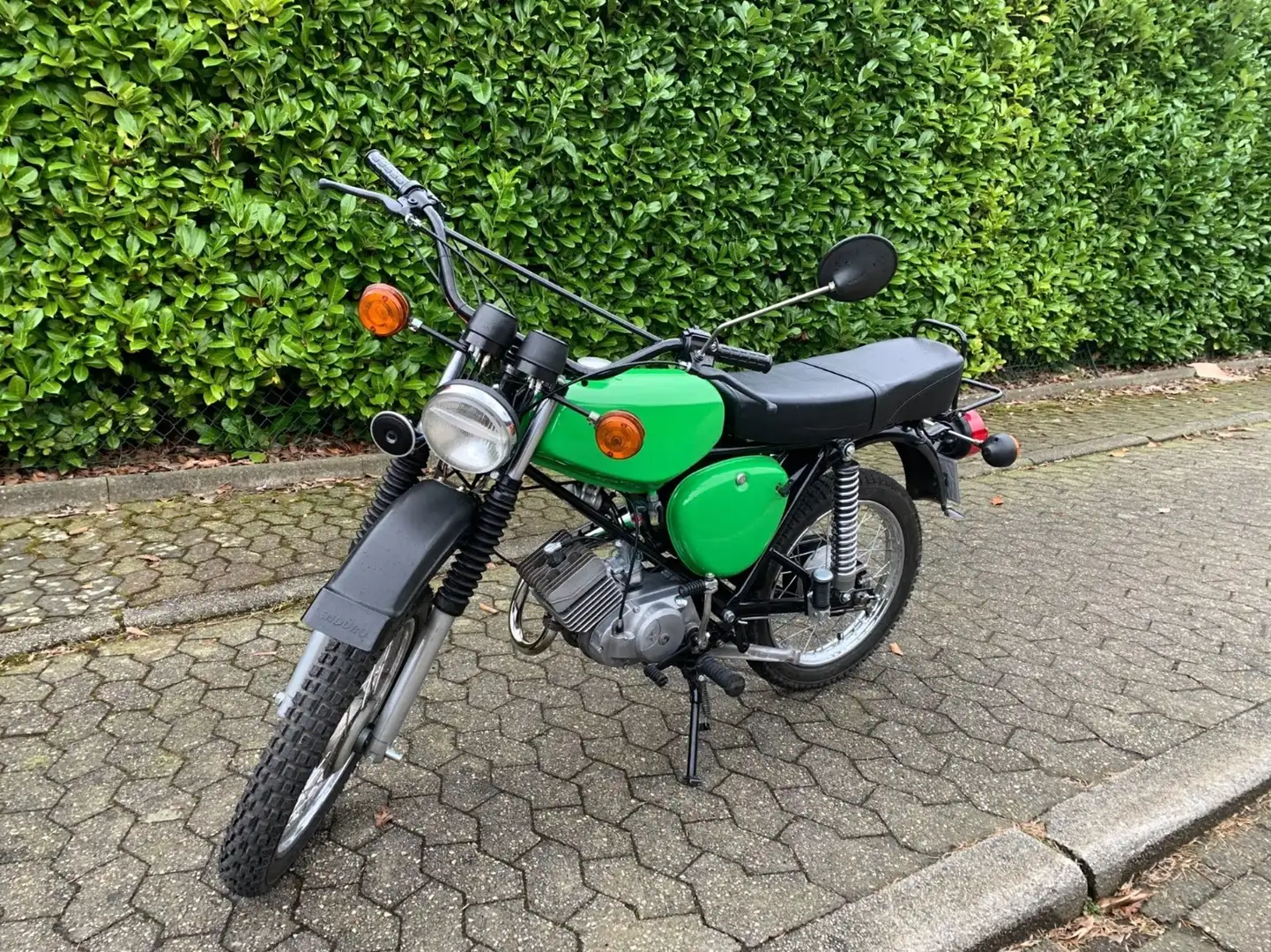 Simson S 51 S51/1 E generalüberholt, 12V, DDR - 60 km/h zelena - 2