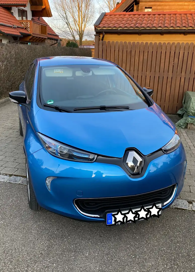 Renault ZOE ZOE (ohne Batterie) 41 kwh Life mit LIMITED Paket Blau - 2