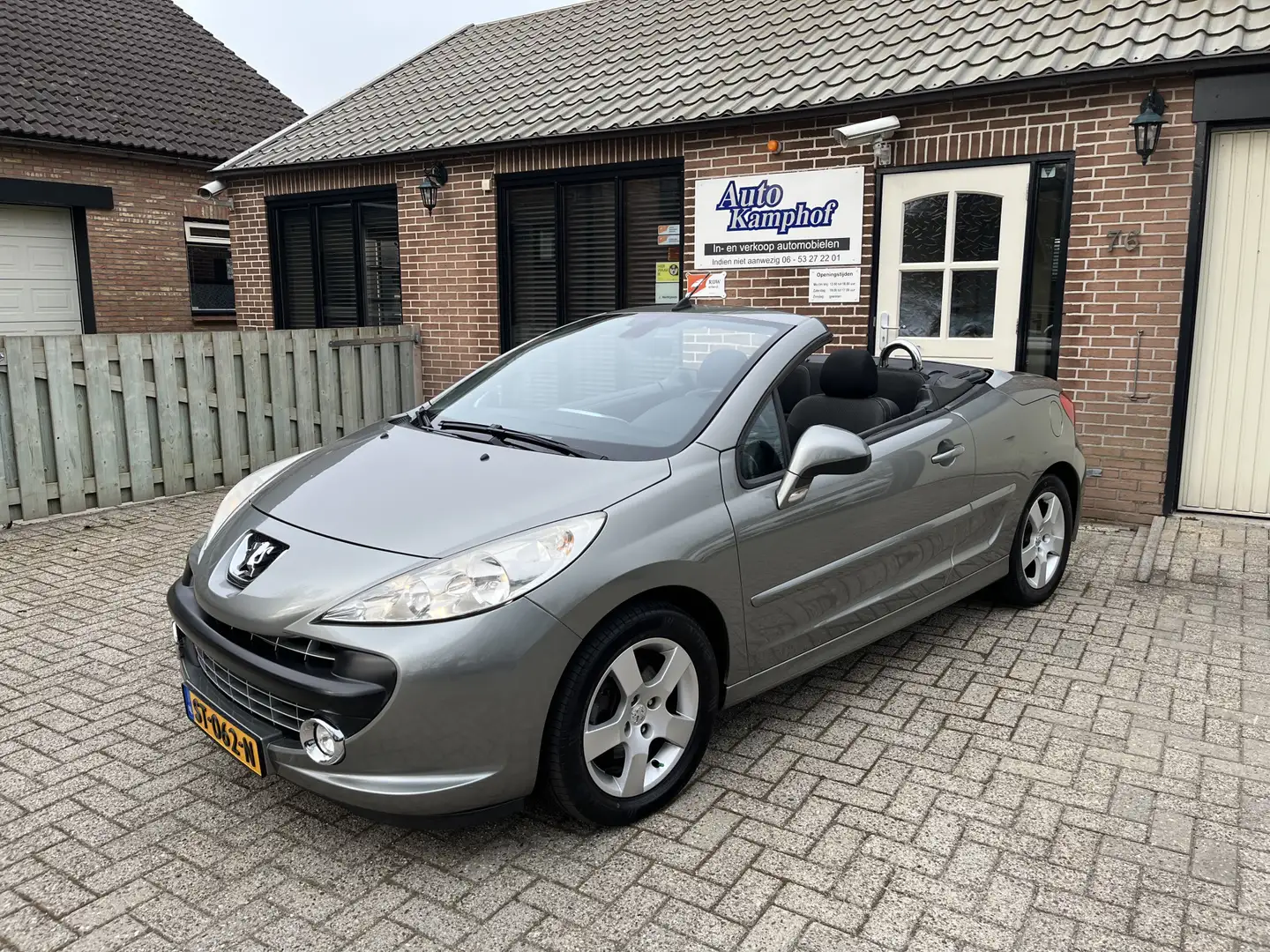 Peugeot 207 CC 1.6 VTi Airco Nieuwe A.P.K. Grau - 2