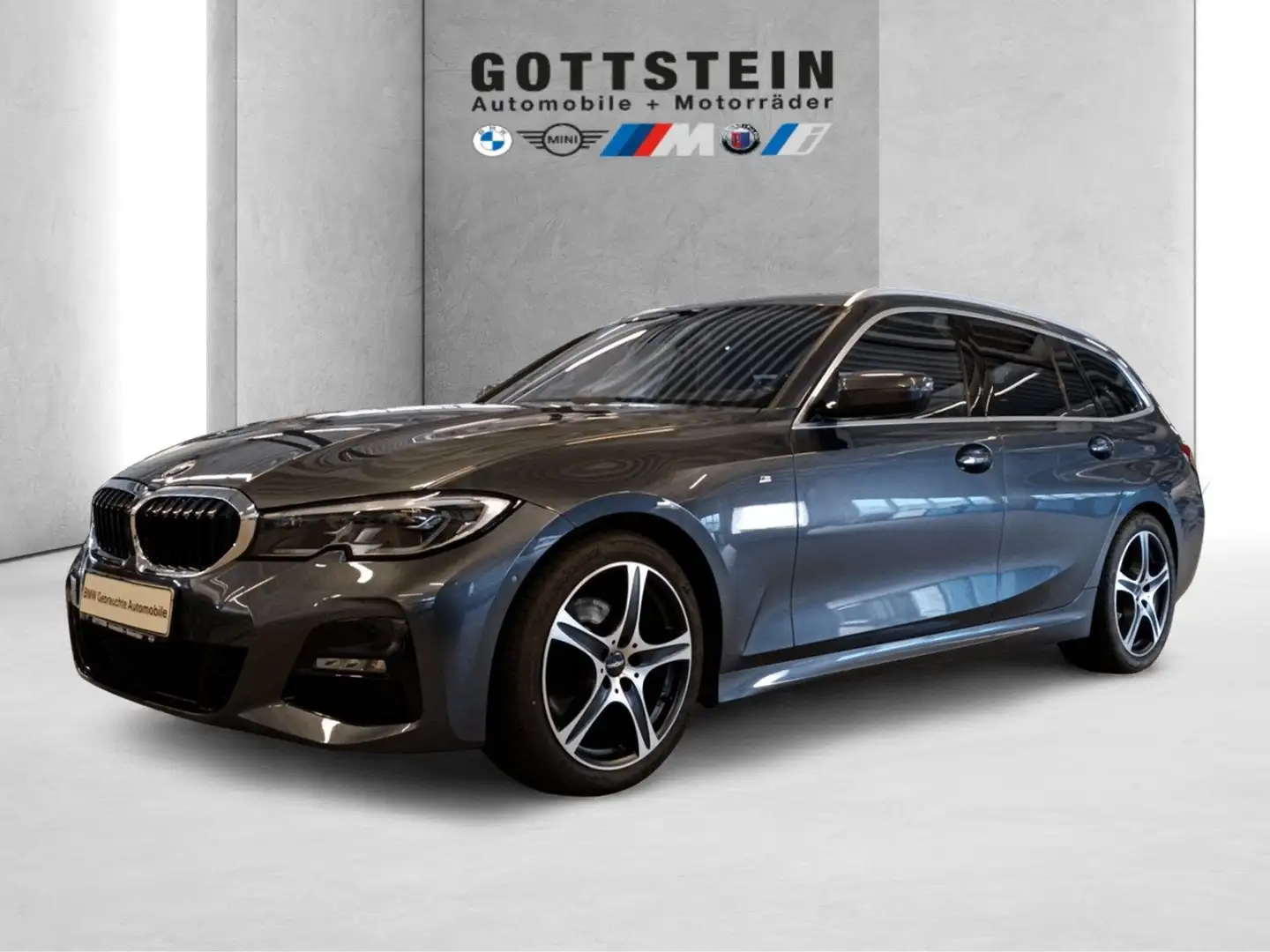 BMW 320 d xDrive Touring Aut. M Sport Gris - 1