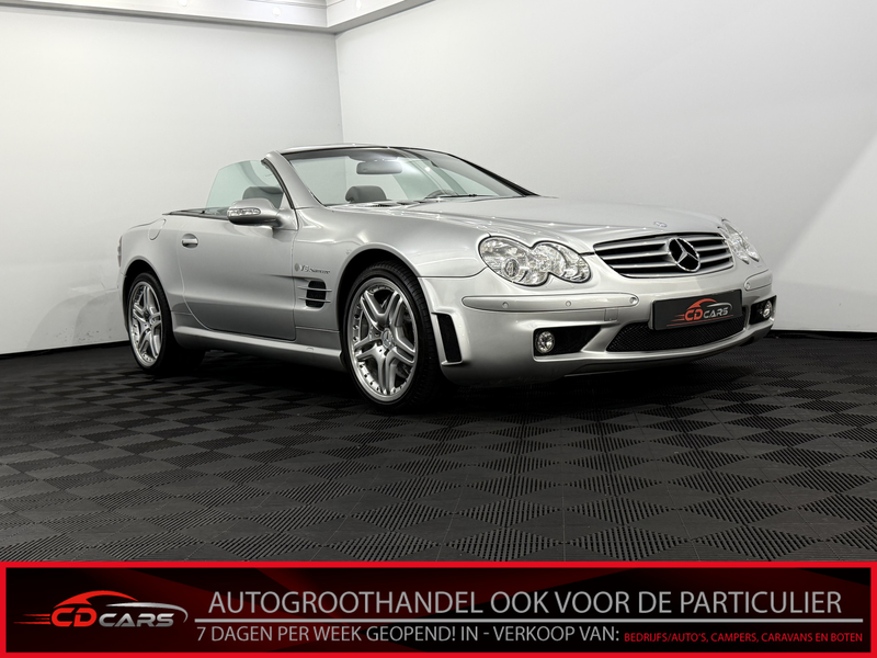 Mercedes-Benz SL 55 AMG Leder, Navi, Parkeersensoren, Stoelverwarming/Stoe