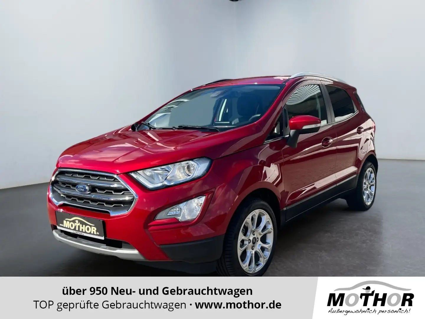 Ford EcoSport Titanium 1.0 EcoBoost App Connect Rood - 1