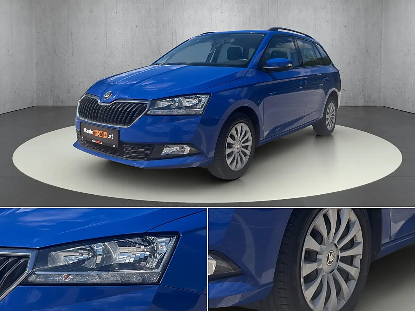 Skoda Fabia 1.0 TSI Active OPF (EURO 6d) Blau - 2