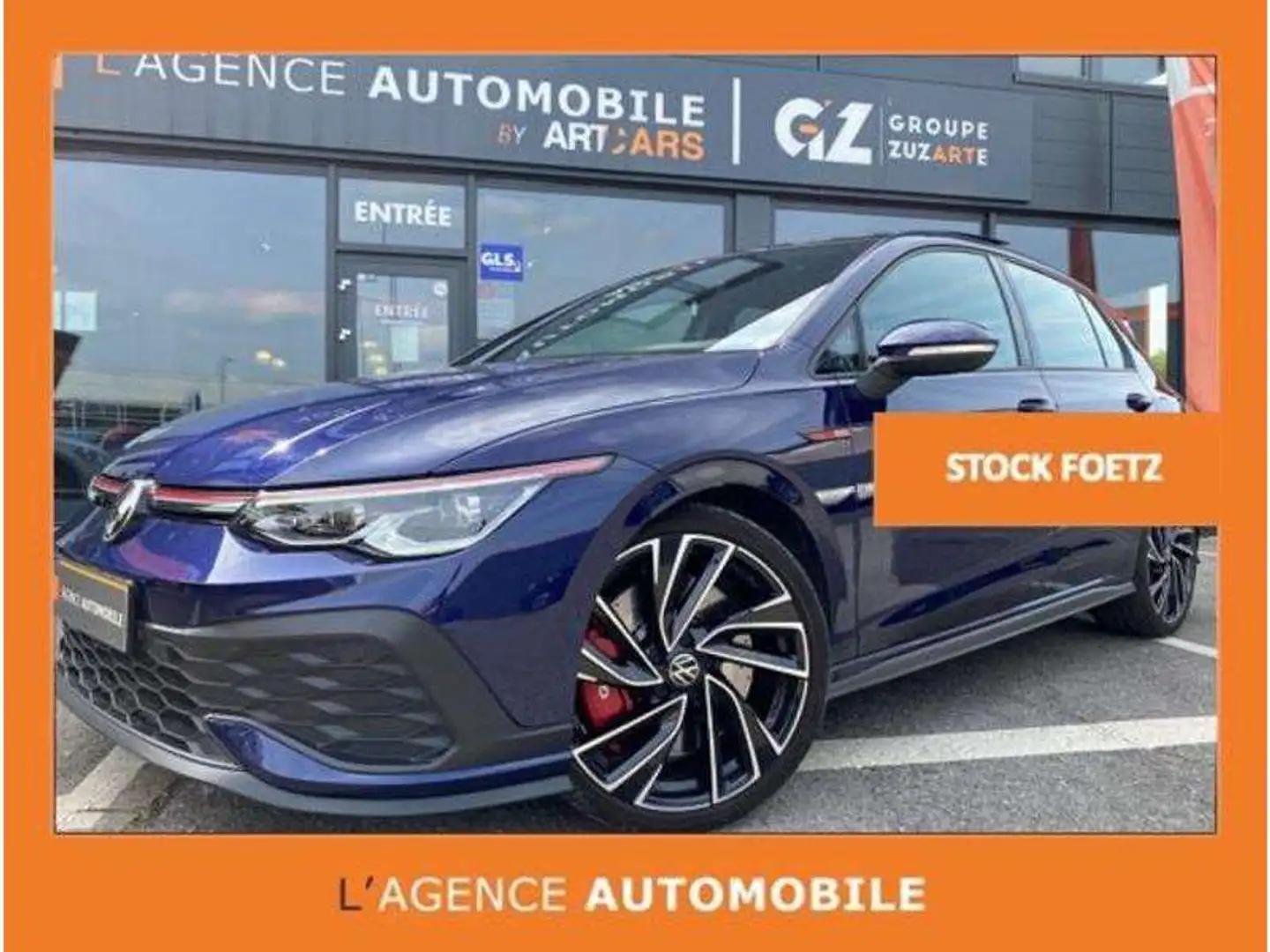 Volkswagen Golf GTI Club Sport DSG 7 GARANTIE 12 M Blauw - 1