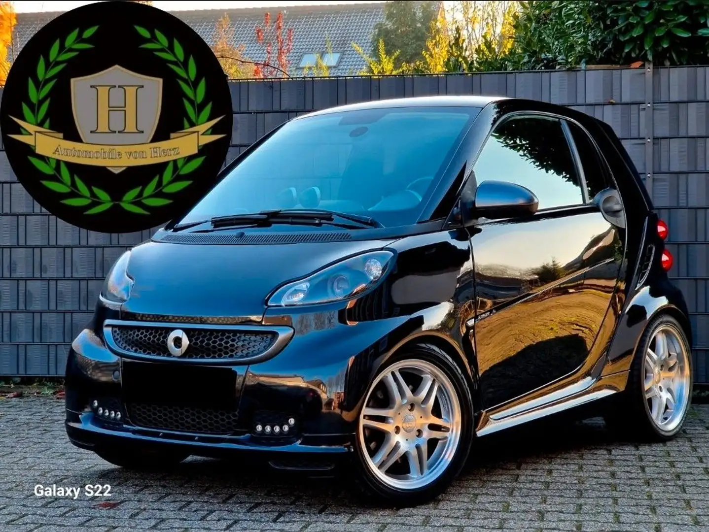 smart forTwo Coupé BRABUS, CS Tuning 135 PS Schwarz - 1