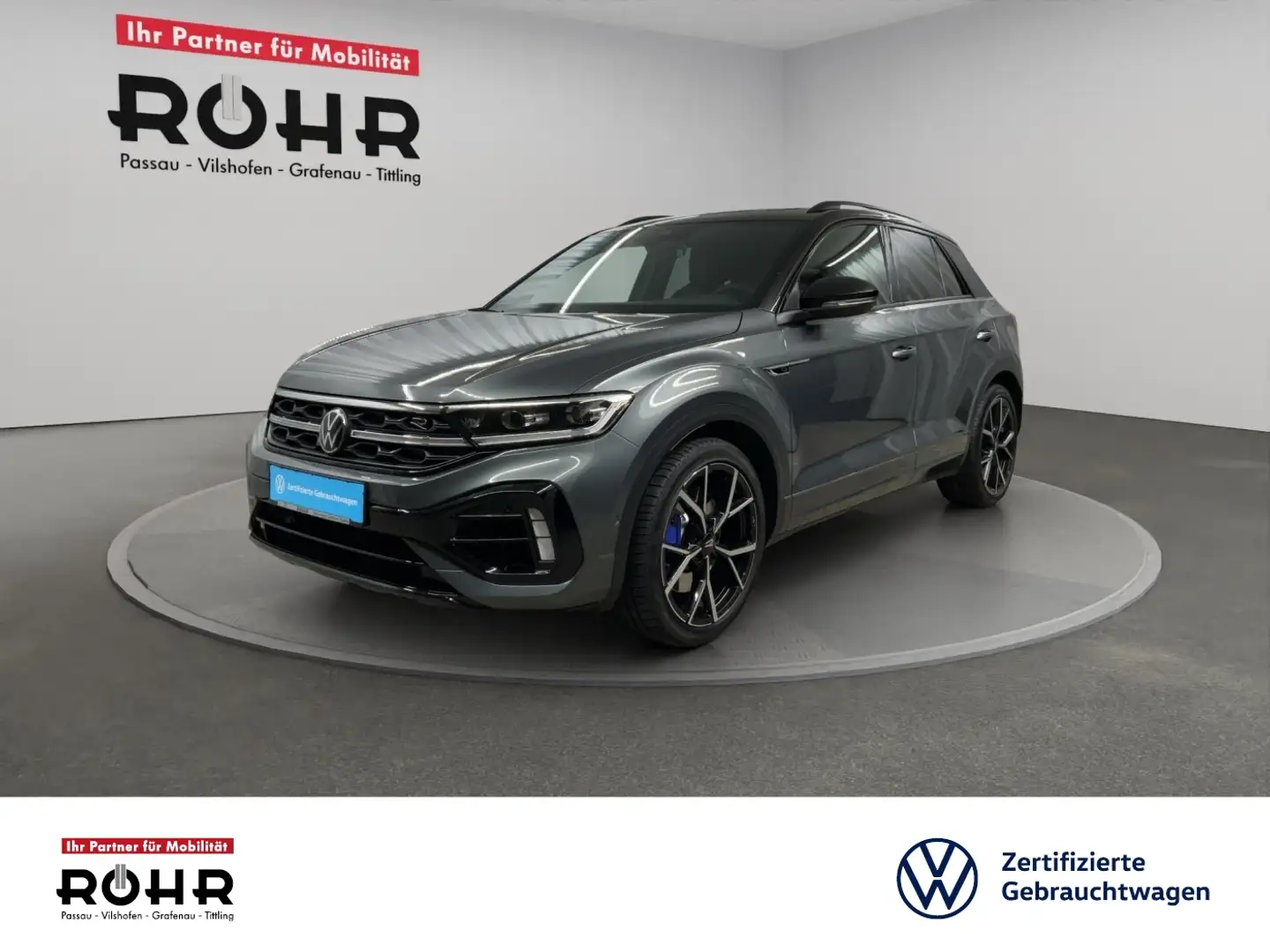 Volkswagen T-Roc R (AHK.Kamera.Navi) 2.0l TSI DSG 4M Grau - 1