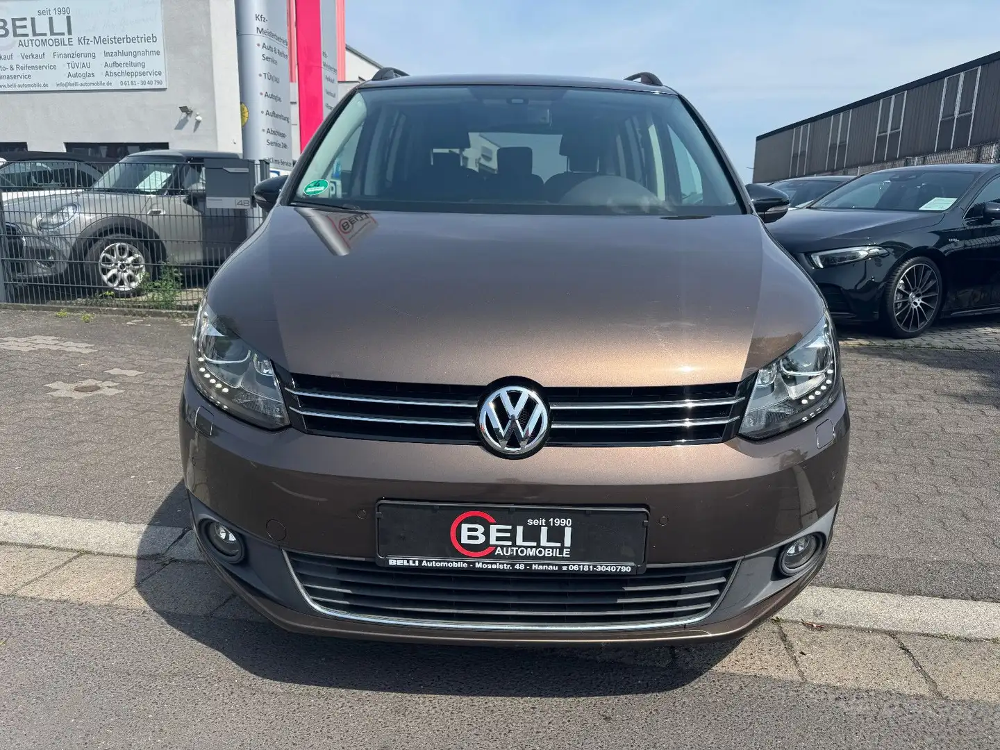 Volkswagen Touran 2.0TDI DSG Style AHK Kamera FINANZIERUNG Braun - 2