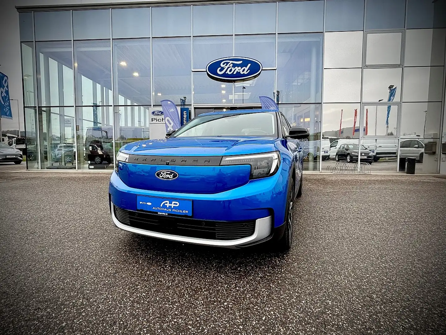 Ford Explorer EV 77kWh 286PS RWD LEASING AKTION Blauw - 2