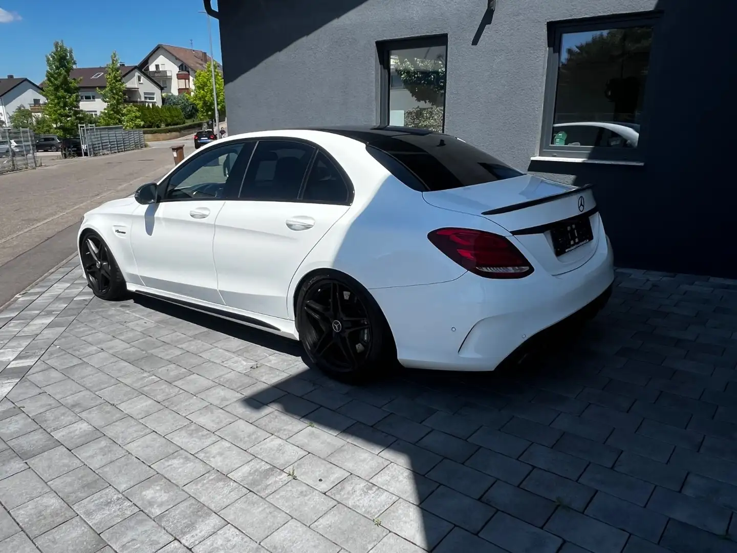 Mercedes-Benz C 63 AMG Lim. Leistungssteigerung Blanc - 2