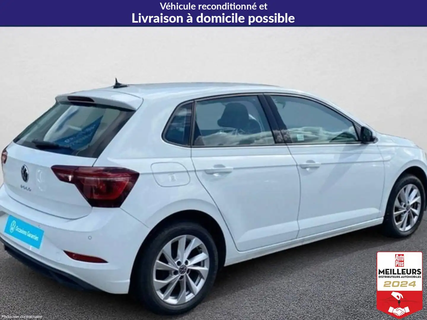 Volkswagen Polo 1.0 tsi 95 s\u0026s bvm5 style Blanc - 2