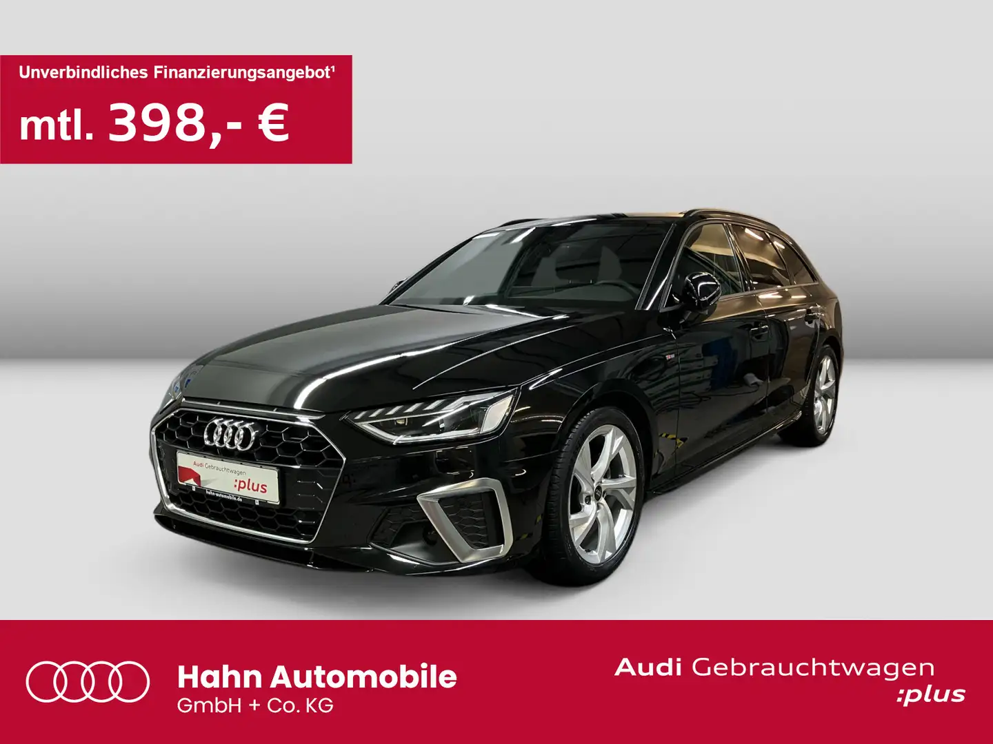 Audi A4 35 TFSI S line AHK Virtual Busin LED Ca Schwarz - 1