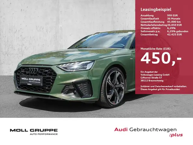 Audi A4 Avant 45 TFSI quattro S tronic S line LEDER