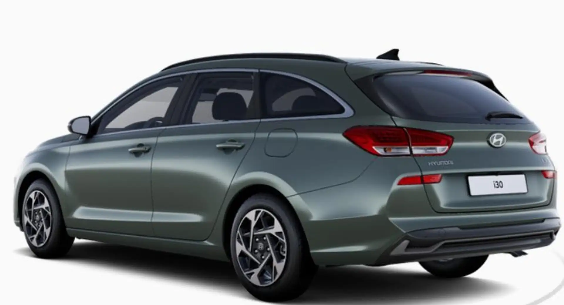 Hyundai i30 Style *LAGERND* 1.6 T-GDI, 110KW (150PS), 7-Gan... Grün - 1