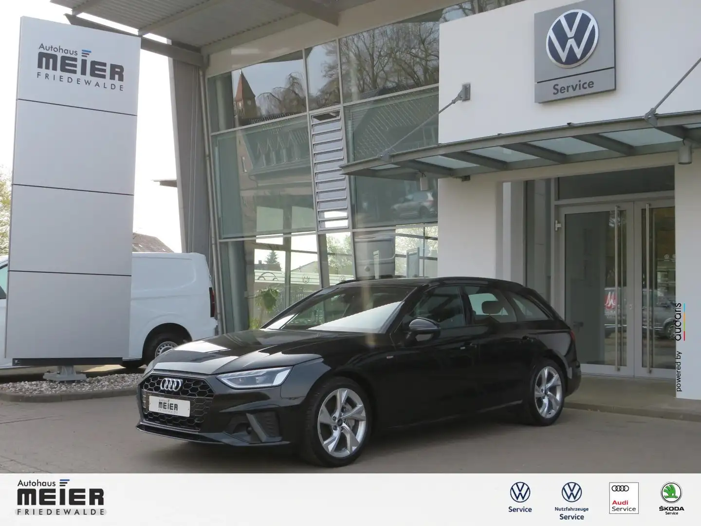 Audi A4 Avant 40TDI Automatik S-Line Navi Pano Kamera Schwarz - 1