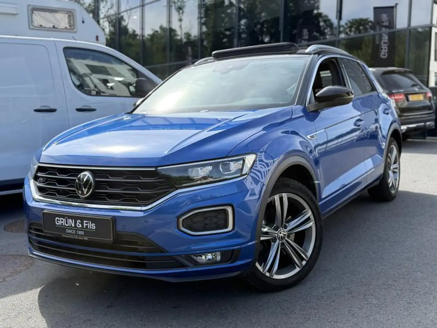 Volkswagen T-Roc R-Line 2.0 TDI 150 DSG 4M Blau - 2