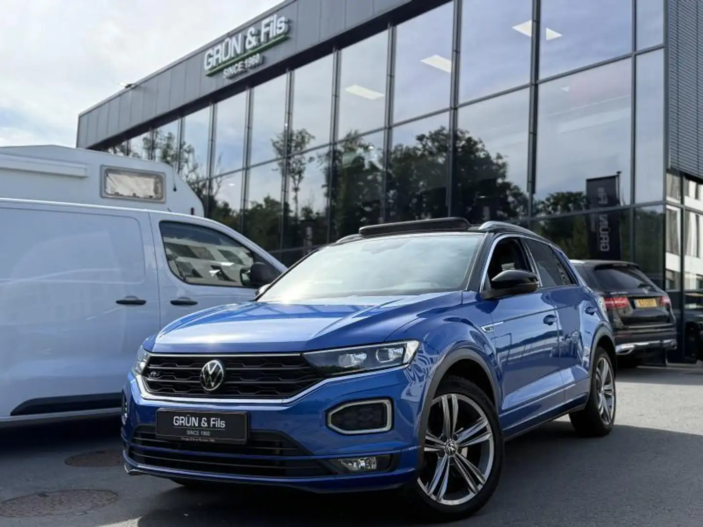 Volkswagen T-Roc R-Line 2.0 TDI 150 DSG 4M Blau - 1