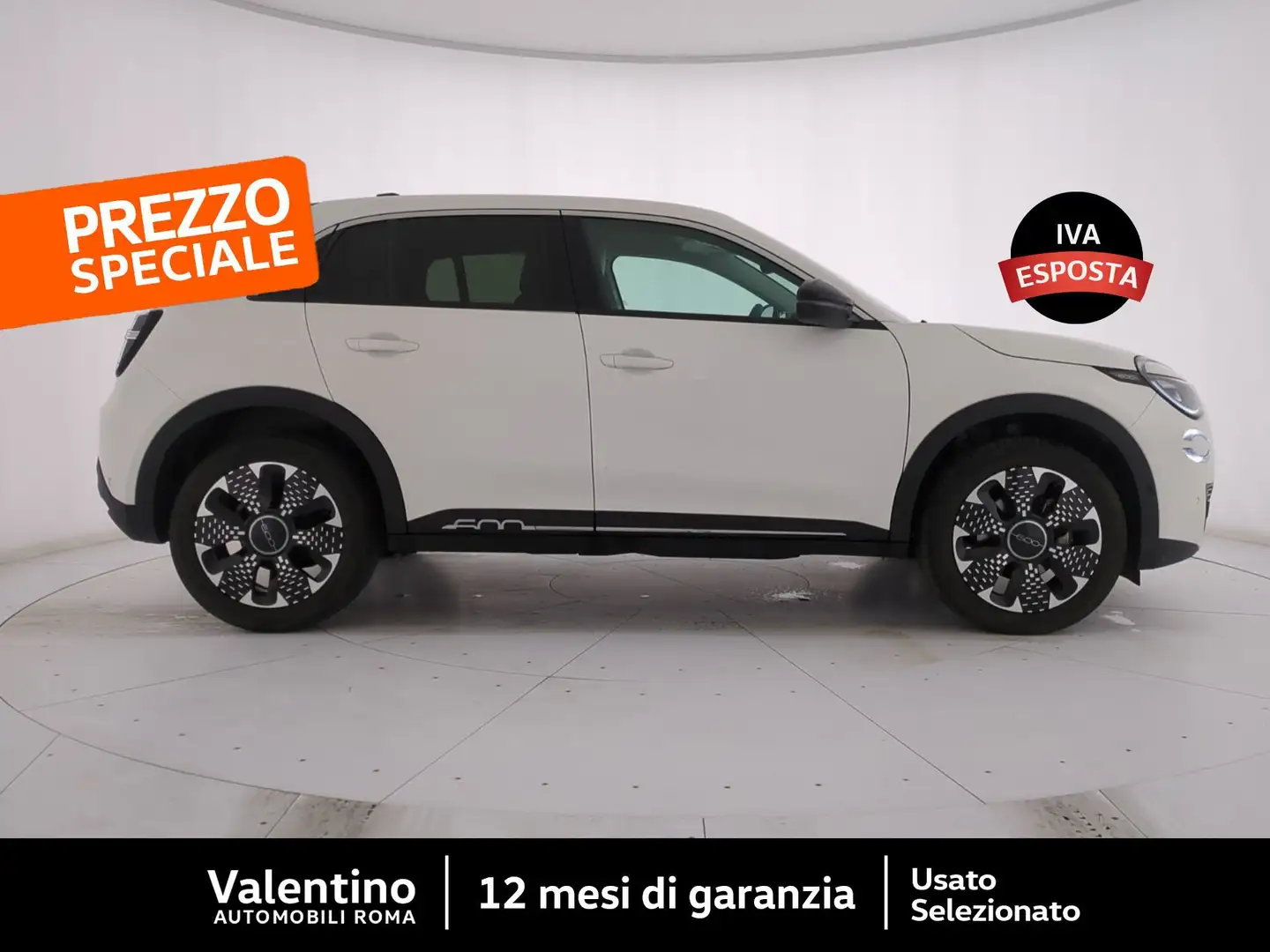 Fiat 600 Hybrid MHEV La Prima Bianco - 2
