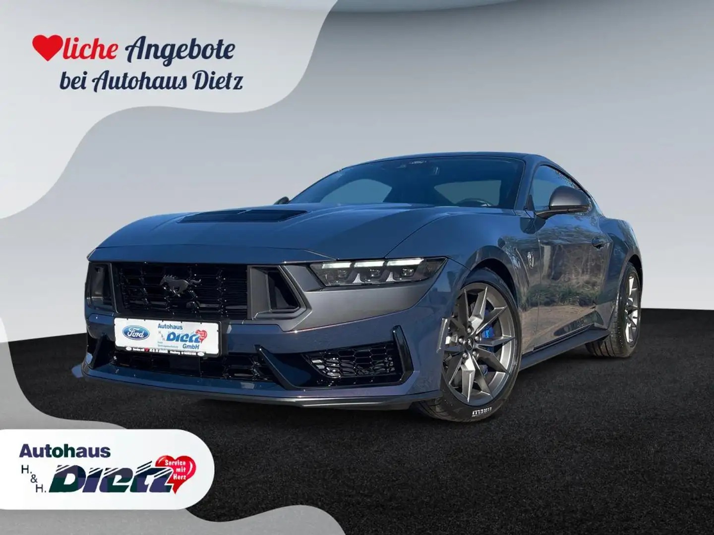 Ford Mustang 5.0 Ti-VCT V8 Dark Horse - Blue Ember Blau - 1