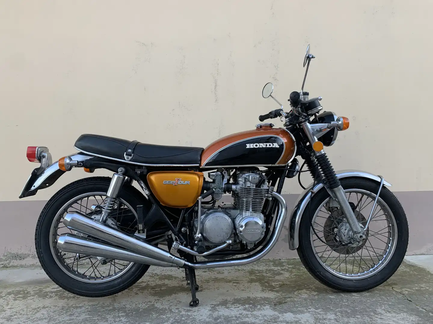 Honda CB 500 moto targa oro fmi - 2