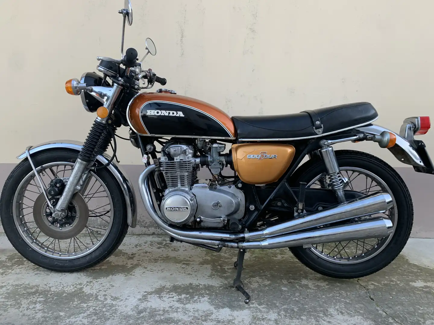 Honda CB 500 moto targa oro fmi - 1