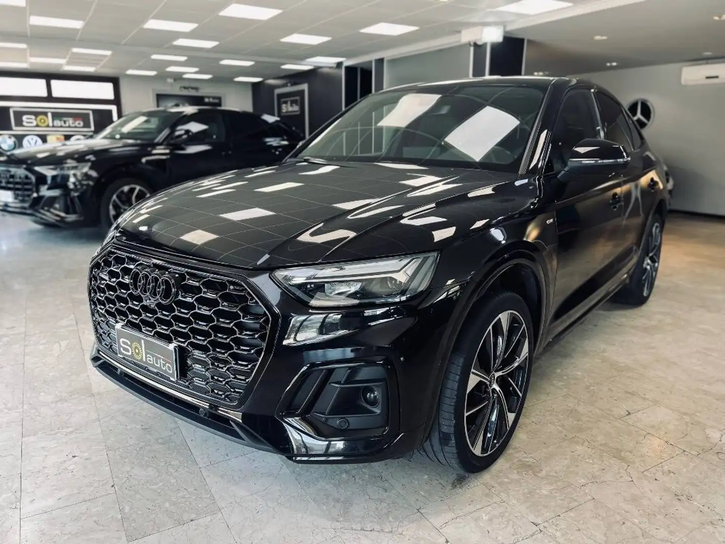 Audi Q5 50 3.0 tdi mhev 48V S line quattro tiptronic Zwart - 2