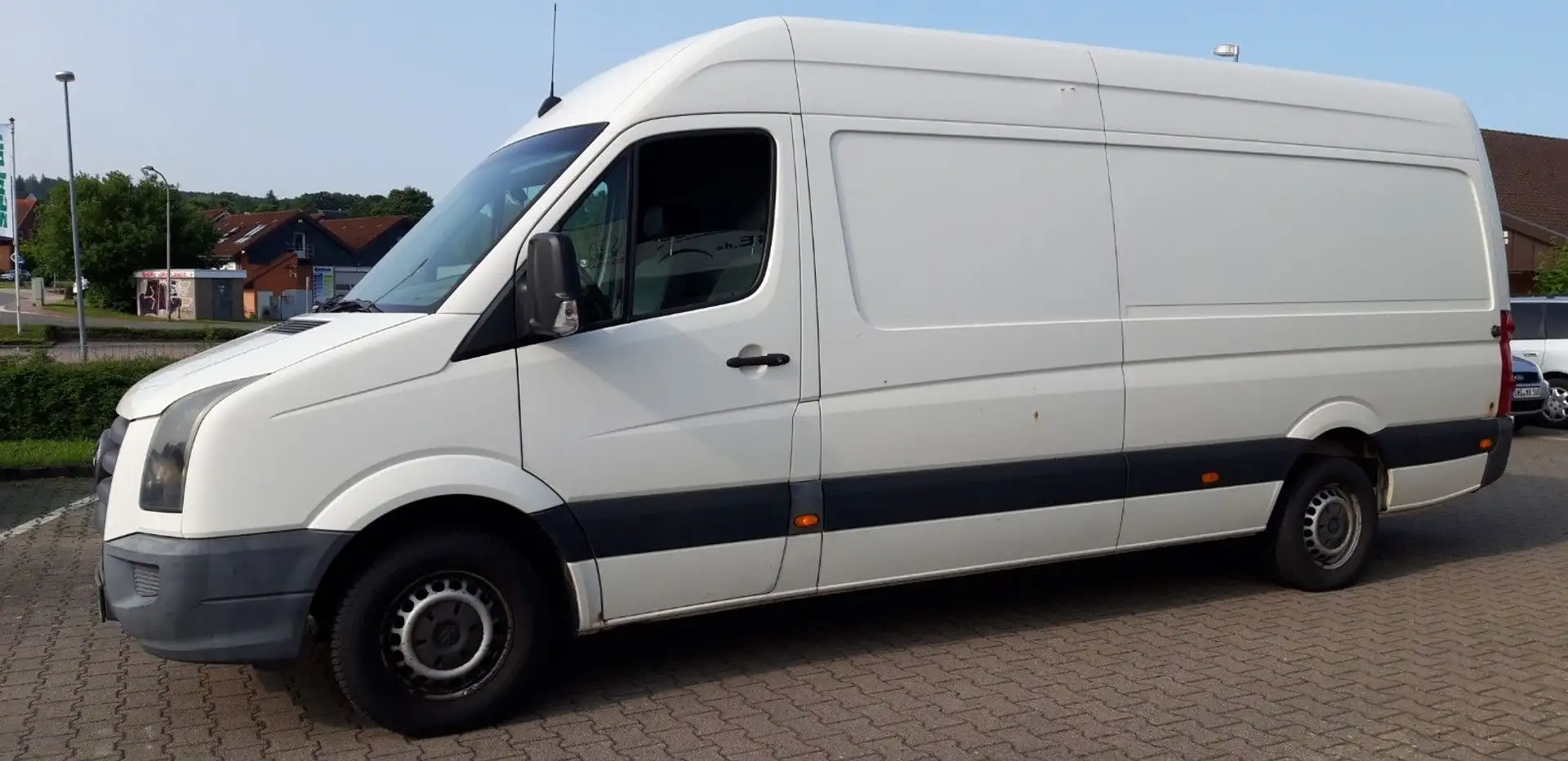 Volkswagen Crafter Kasten 35 lang und Hochdach, AHK Сірий - 1